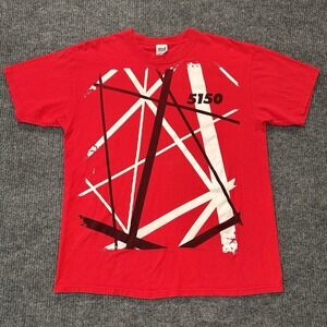 VAN HALEN‏ Eddie 5150 Guitar Design T-Shirt Adult Size XL